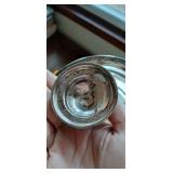 WM A. Rogers by Oneida LTD. Silversmiths Decorative Metal Bowl