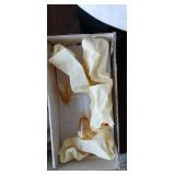 Made in Italy, Yellow Glass Pouring Vase and Glasses