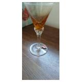 Made in Italy, Yellow Glass Pouring Vase and Glasses