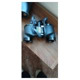 Vintage Binoculars in Leather Case