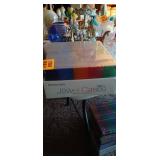 Lot of Multi Colored Disk Cases used for DVD protection