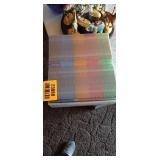 Lot of Multi Colored Disk Cases used for DVD protection