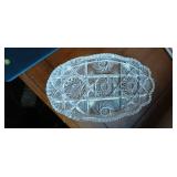 Set of Genuine Lead Crystal Dishes and Decorative Pieces