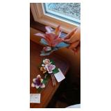 Capodimonte Porcelain Flower Decor