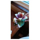 Capodimonte Porcelain Flower Decor