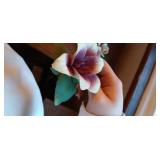 Capodimonte Porcelain Flower Decor