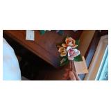Capodimonte Porcelain Flower Decor