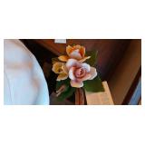 Capodimonte Porcelain Flower Decor