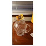 Darlington England 24% Lead Crystal Pitcher