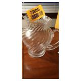 Darlington England 24% Lead Crystal Pitcher