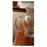 Darlington England 24% Lead Crystal Pitcher