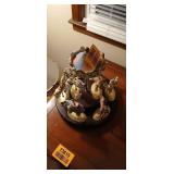 Franklin Mint Treasury of Carousel Art display set