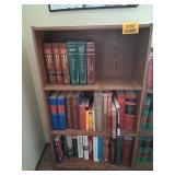 Book Case Full of Medical, Law & Misc.