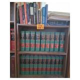 Book Shelf Full of Proof of Facts Books and other Books