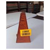 Wood Metronome with Brass Accents