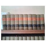 Wood Bookshelf with American Law Reports Annotated Books Series 1 ALR - 61 AlR