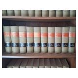 Wood Bookshelf with American Law Reports Annotated Books Series 1 ALR - 61 AlR