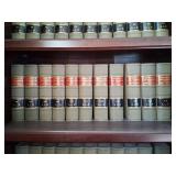 Wood Bookshelf with American Law Reports Annotated Series 64 ALR - 128 ALR