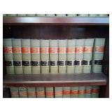 Wood Bookshelf with American Law Reports Annotated Series 64 ALR - 128 ALR