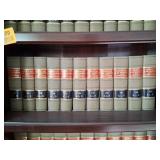 Wood Bookshelf with American Law Reports Annotated Series 129 ALR - 175 ALR and 2d Series 1 ALR - 25 ALR