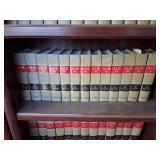 Wood Bookshelf with ALR 3d Series Books 75-100, ALR 4th Series Books 1-53