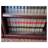 Wood Bookshelf with ALR 3d Series Books 75-100, ALR 4th Series Books 1-53