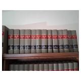 Wood Bookshelf with ALR 4th Series Books 54-90, 5th Series Books 1-37, and Indexes
