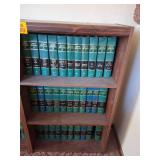 Wood Bookshelf with American Jurisprudence Books 5-44
