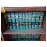 Wood Bookshelf with American Jurisprudence Books 5-44
