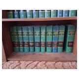 Wood Bookshelf with American Jurisprudence Books 5-44