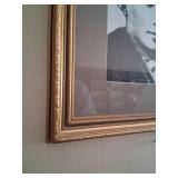 Gold Picture Frame with Portrait Inside