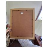 Gold Picture Frame with Portrait Inside