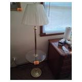 Beautiful Floor Lamp with Glass and Gold Accents