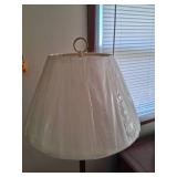 Beautiful Floor Lamp with Glass and Gold Accents