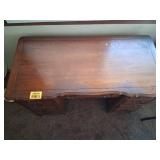 Sturdy Wood Desk with Multiple Drawers and Handles