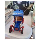 1905 US Mail Truck Bank Limited Edition Collector Series Mail Carrier Collectible