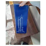 Crystal Candle Holders Made of 24% Full Lead Crystal by Towle