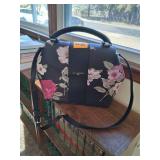 Karllagerfeld Paris Handbag with Black and Gold Accents