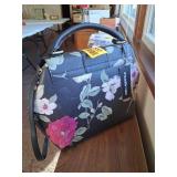 Karllagerfeld Paris Handbag with Black and Gold Accents