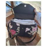 Karllagerfeld Paris Handbag with Black and Gold Accents