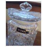 Miller Import, The Irena Collection Genuine Polish 24% Leaded Crystal Cookie Jar