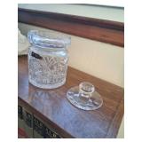 Miller Import, The Irena Collection Genuine Polish 24% Leaded Crystal Cookie Jar