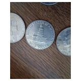 Set of Half Dollar Coins from 1974 and Beyond