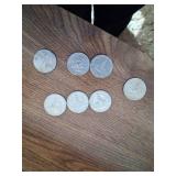 Set of Half Dollar Coins from 1974 and Beyond