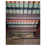 Wood Bookshelf with American Law Reports Annotated Series 64 ALR - 128 ALR