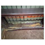 Wood Bookshelf with American Law Reports Annotated Series 64 ALR - 128 ALR