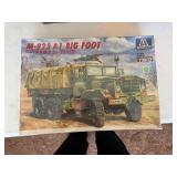 Factory Sealed Italeri M-923 A1 Big Foot US Army 5t Truck Model Kit Collectors Item