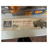 Factory Sealed Italeri M-923 A1 Big Foot US Army 5t Truck Model Kit Collectors Item