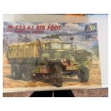 Factory Sealed Italeri M-923 A1 Big Foot US Army 5t Truck Model Kit Collectors Item