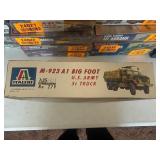 Italeri M-923 A1 Big Foot US Army 5t Truck Model Kit Collectors Item